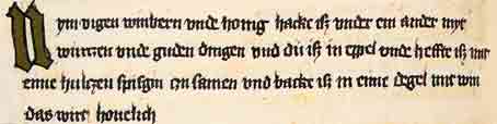 Rheinfrnkischen Kochbuch um 1445